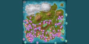 Ark Survival Ascended interactive map screenshot