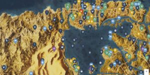 Assassins Creed Origins interactive map screenshot