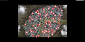 Assassins Creed Syndicate interactive map filtered to show only Conquest Activities markers