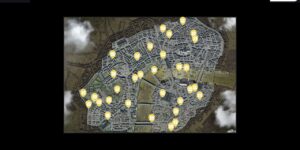 Assassins Creed Syndicate interactive map filtered to show only Memories markers