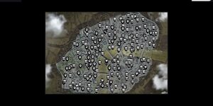 Assassins Creed Syndicate interactive map filtered to show only Places of Interest markers