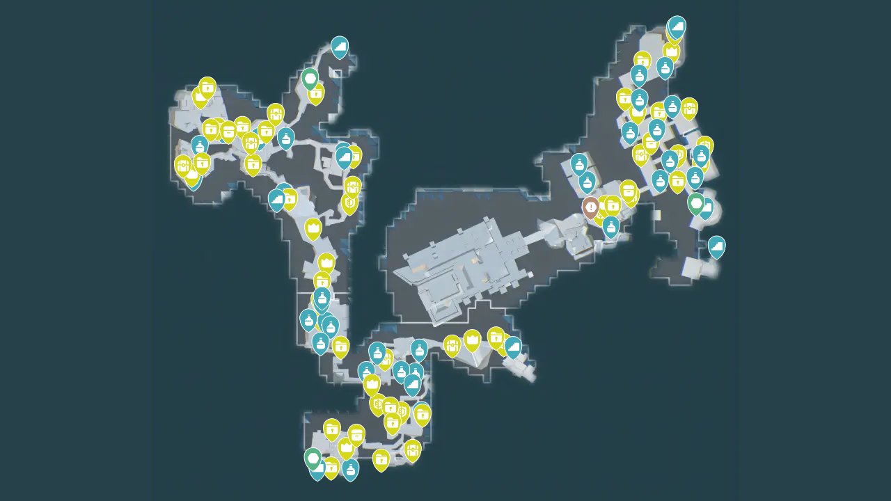 Assassins Creed Unity interactive map screenshot