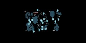 Borderlands Game Of The Year Enhanced interactive map filtered to show only Fast Travel markers
