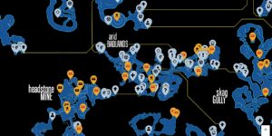 Borderlands interactive map screenshot