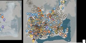 Crimson Desert interactive map screenshot