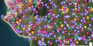 Forza Horizon 5 interactive map screenshot