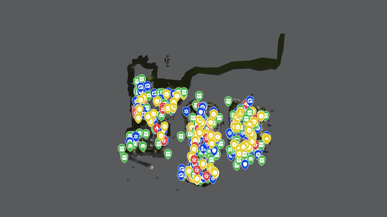 Grand Theft Auto Iii The Definitive Edition interactive map screenshot