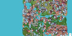 Grand Theft Auto San Andreas interactive map screenshot