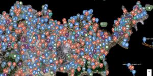 Horizon Forbidden West interactive map screenshot