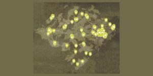 Kingdom Come Deliverance II interactive map filtered to show only Quest markers