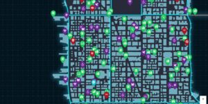 Marvels Spider Man interactive map screenshot