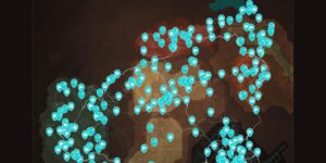 Need For Speed Payback interactive map filtered to show only Activities markers