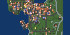 Schedule I interactive map screenshot