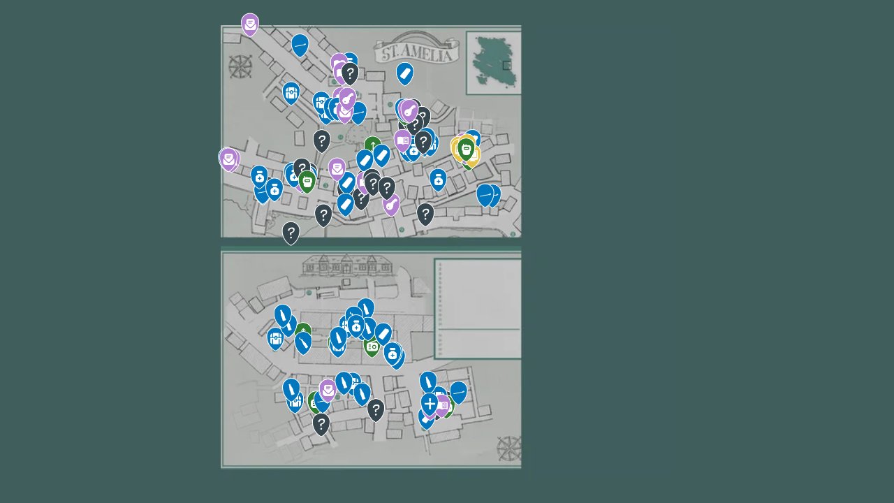Silent Hill Townfall interactive map screenshot
