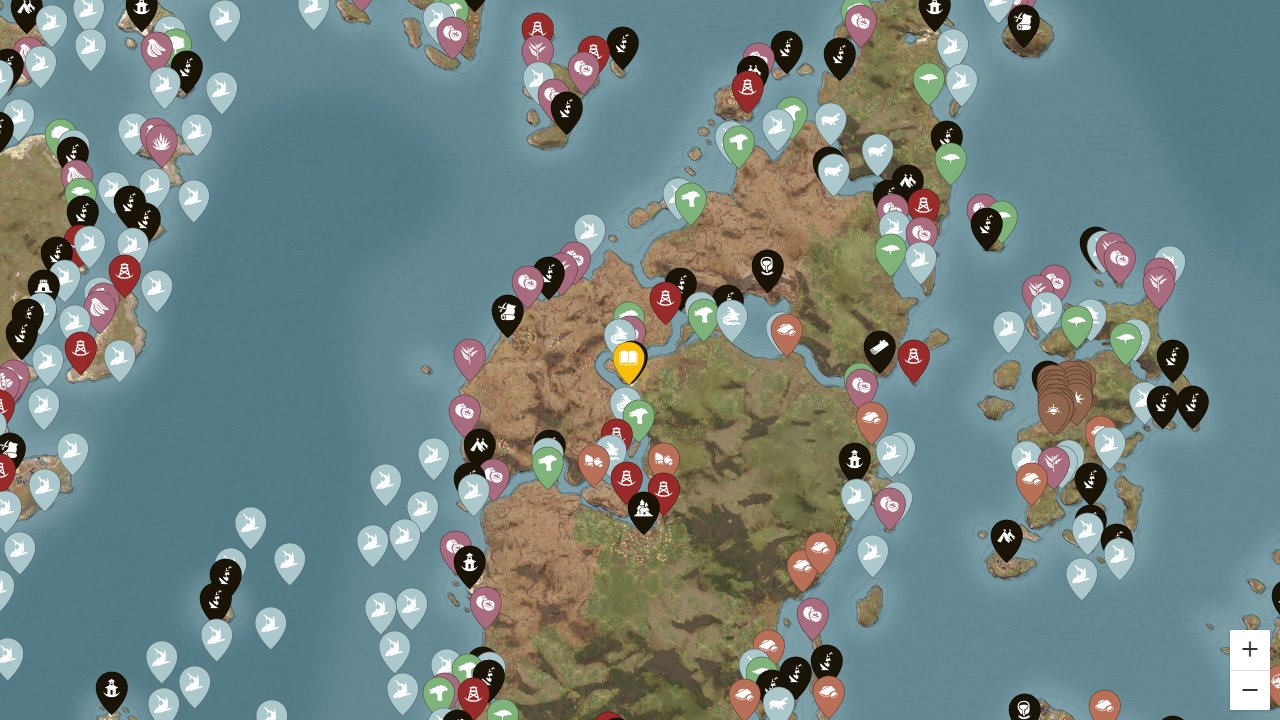 Skull And Bones interactive map screenshot