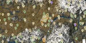 Skyrim interactive map screenshot