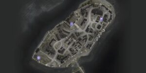Sniper Elite Resistance interactive map filtered to show only Workbenches markers