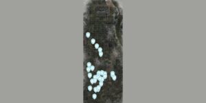 Stalker Clear Sky Enhanced Edition interactive map filtered to show only Transition Points markers