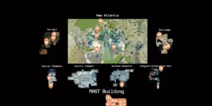 Starfield interactive map filtered to show only Collectibles markers