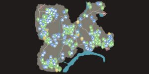 State Of Decay 2 Juggernaut Edition interactive map screenshot