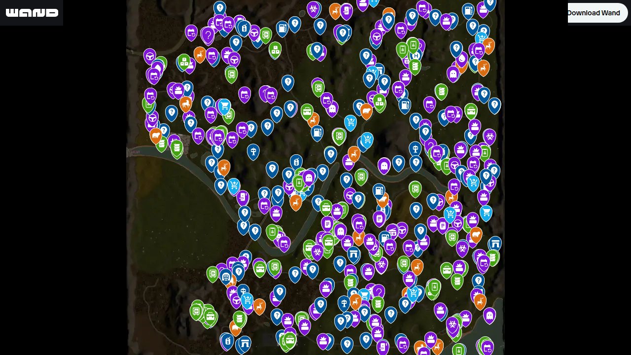 Surroundead interactive map screenshot