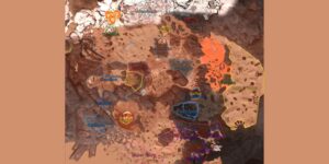 The Planet Crafter interactive map filtered to show only Special Resources markers