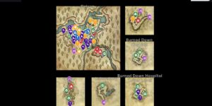 The Witcher 2 Assassins Of Kings interactive map screenshot