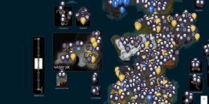 World Of Warcraft interactive map screenshot