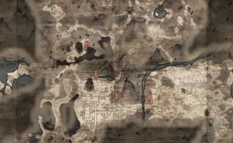 Warring States Map - Nioh 3