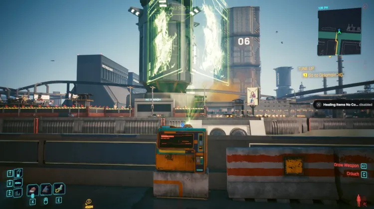 Skyline East - Select any unlocked destination V has previously visited to teleport.