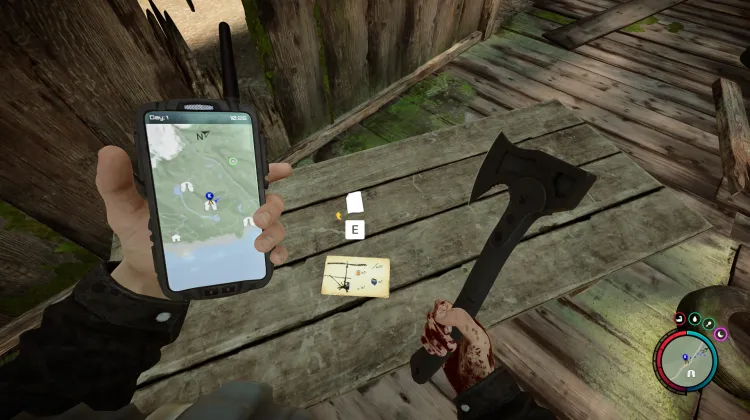 Spin Trap - Sons of The Forest Blueprint - Inside the Wooden House