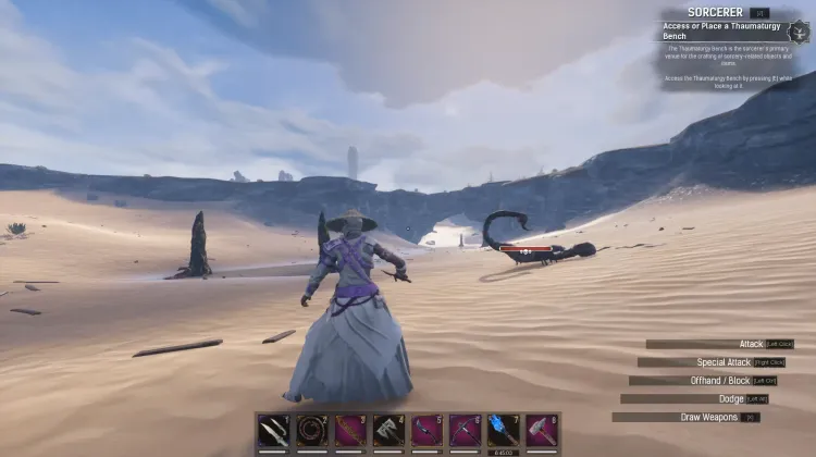 Scorpion King - Found on the opposite side of the Old Smugglers Route.