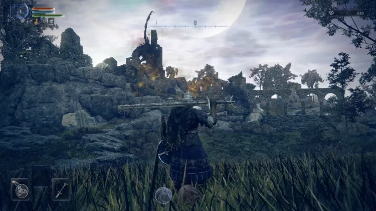 A shifting landmark — the structure at this location transforms with each run.