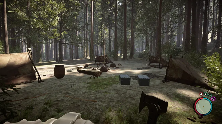 Near Big Lake in Sons of The Forest