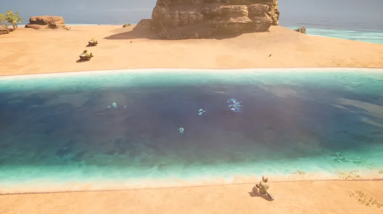 Palworld Fishing Spot - Catch Pals using fishing rod