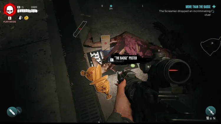 #1 "The Badge" Poster Dead Island 2