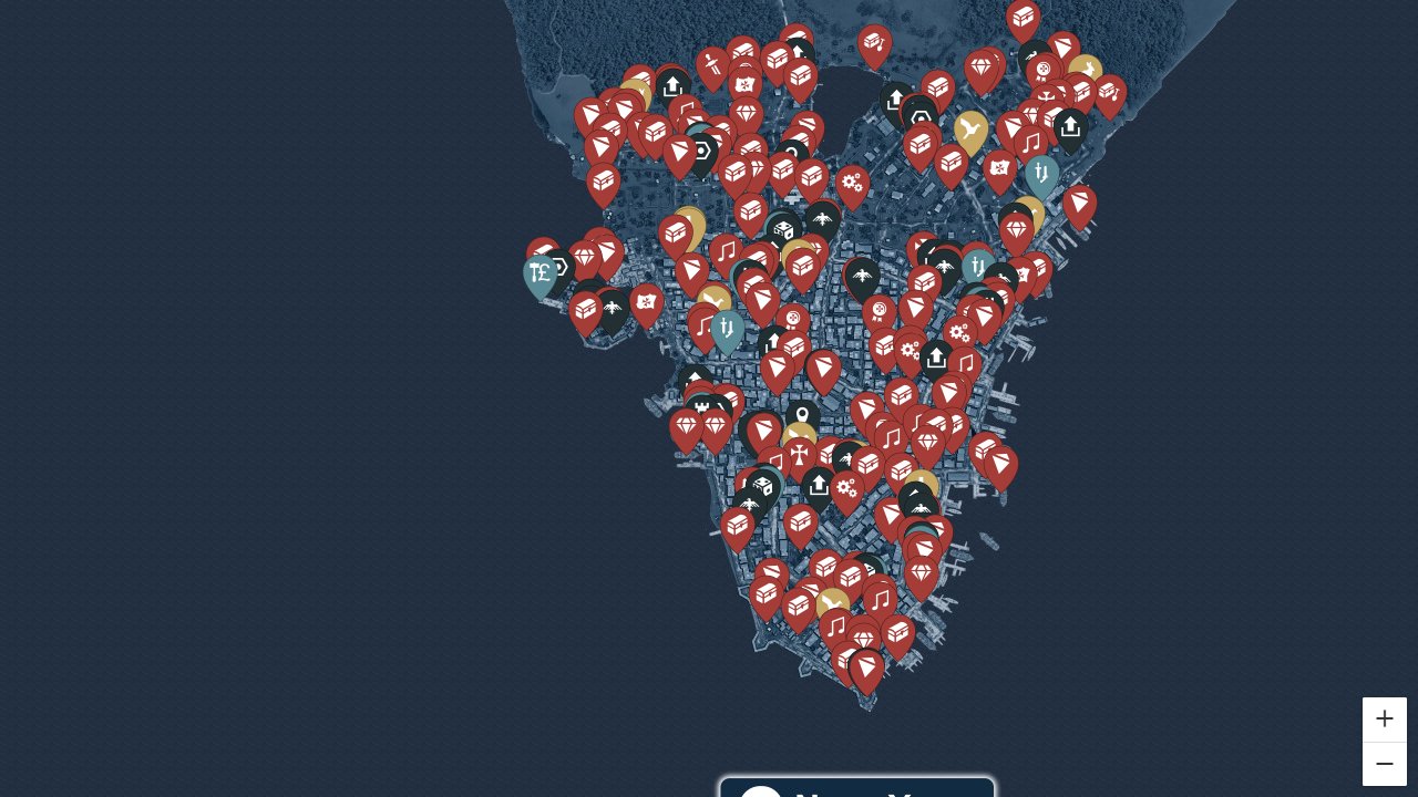 Assassins Creed Rogue interactive map screenshot