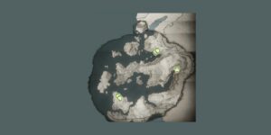 Assassins Creed Valhalla interactive map filtered to show only Artifacts markers