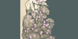 Assassins Creed Valhalla interactive map filtered to show only Order markers