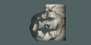 Assassins Creed Valhalla interactive map filtered to show only Services markers