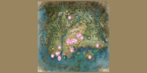 Avowed interactive map filtered to show only Activities markers