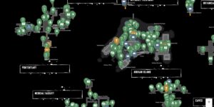 Batman Arkham Asylum interactive map screenshot