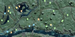Beast Of Reincarnation interactive map screenshot