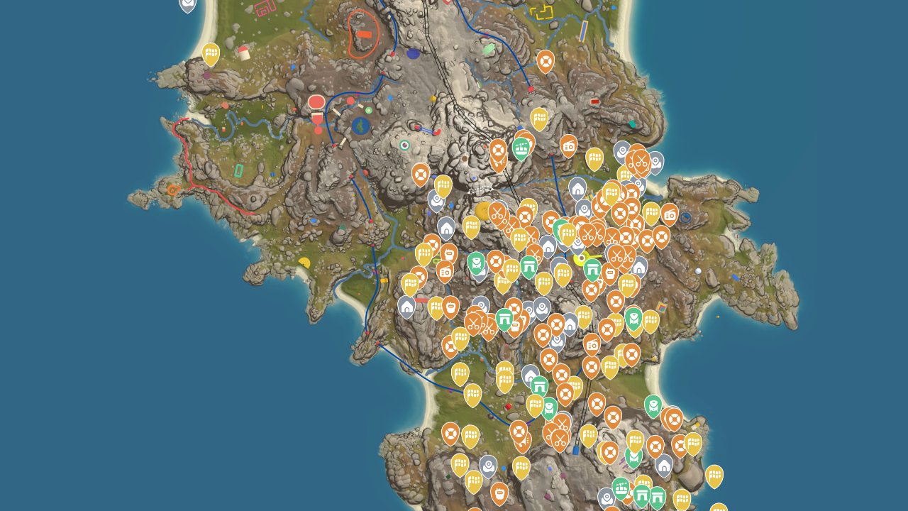 Big Walk interactive map screenshot
