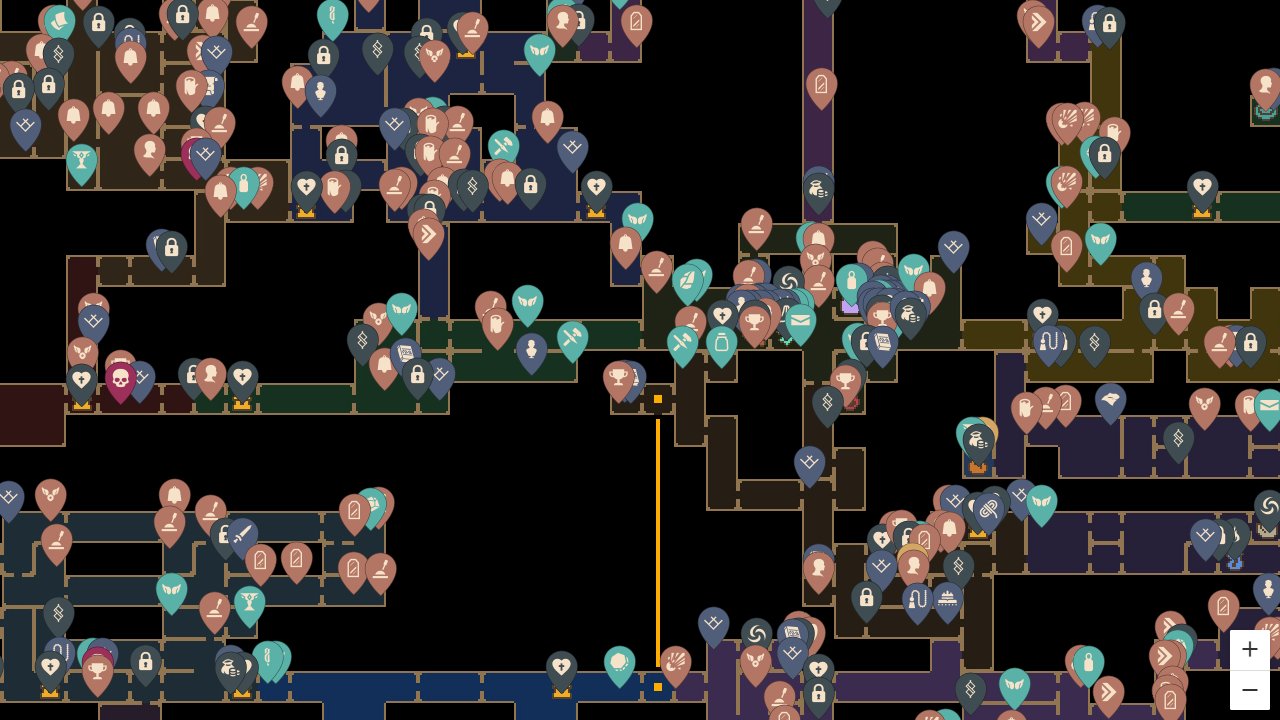 Blasphemous 2 interactive map screenshot