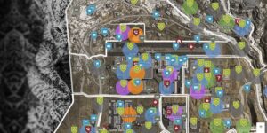 Cod Warzone interactive map screenshot