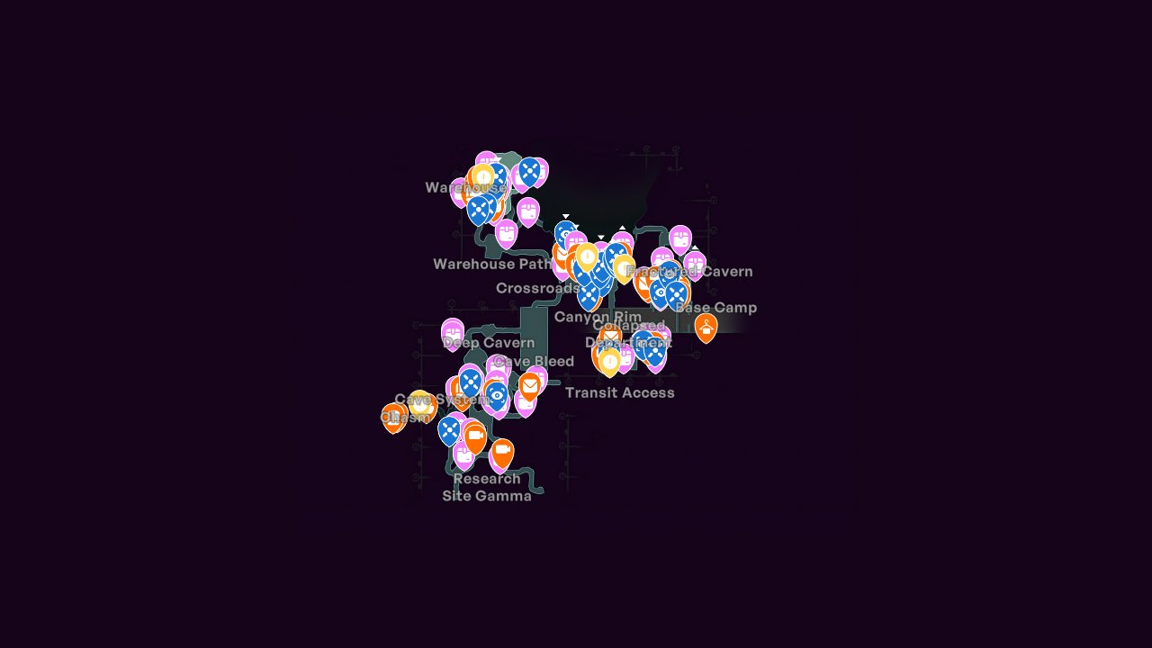 Control Ultimate Edition interactive map
