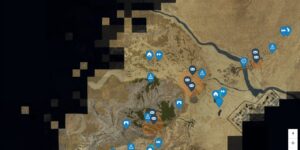 Death Stranding 2 interactive map screenshot