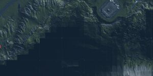 Death Stranding interactive map filtered to show only Enemy Locations markers
