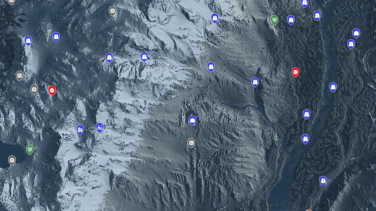 Death Stranding Directors Cut interactive map screenshot